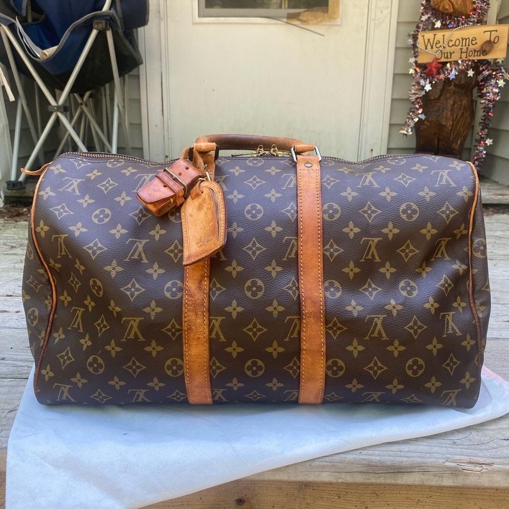 LOUIS VUITTON
Monogram Keepall Bandouliere 45